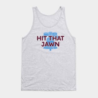 Hit that Jawn, Philadelphia Baseball design Tank Top